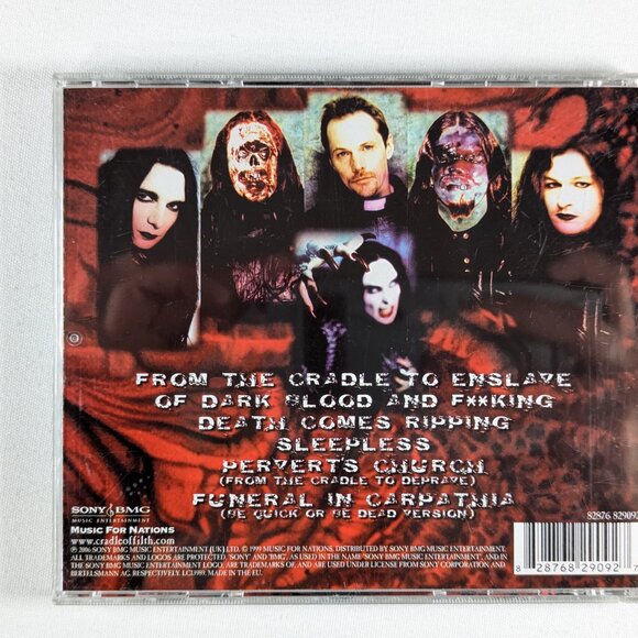 From the Cradle to Enslave by Cradle of Filth (music CD 2006) - Picture 4 of 4